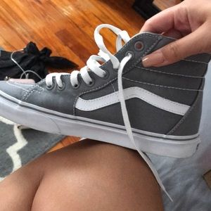 Grey vans